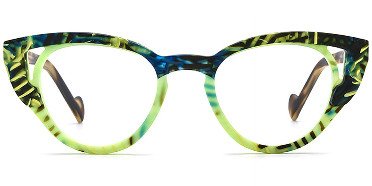 Acetate Cat Eye Frame F7541