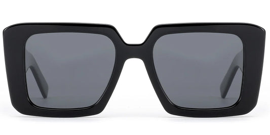 Classic Simple Big Face Square Shades