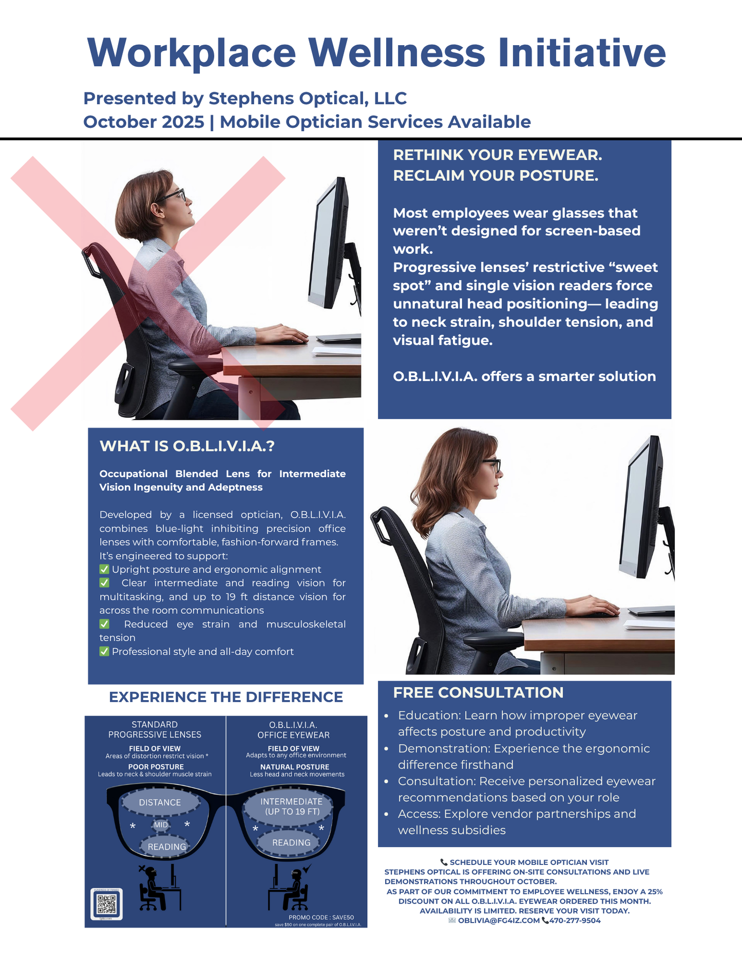 Occupational Blended Lenses for Intermediate Varied & Innovative Activity