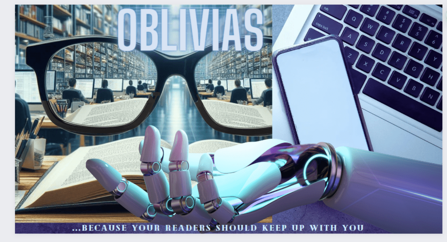 *O.B.L.I.V.I.A.                                        Long-Range Computer            Readers w/ blue-light blocking technology