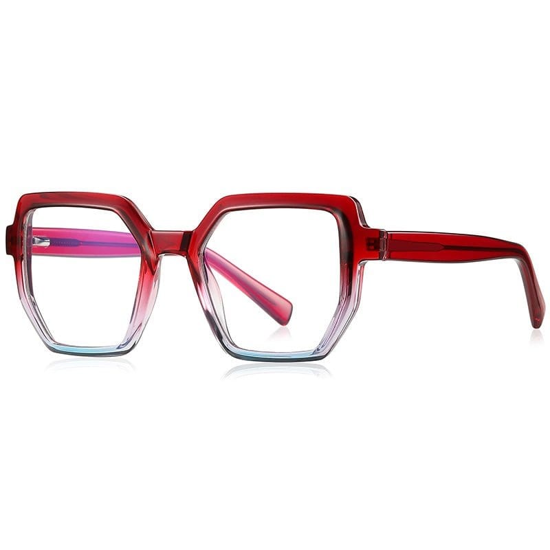 Geometric Eyeglasses F4042