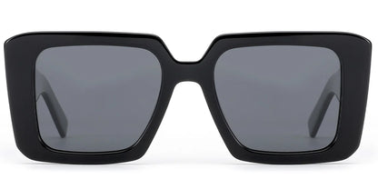 Classic Simple Big Face Square Shades