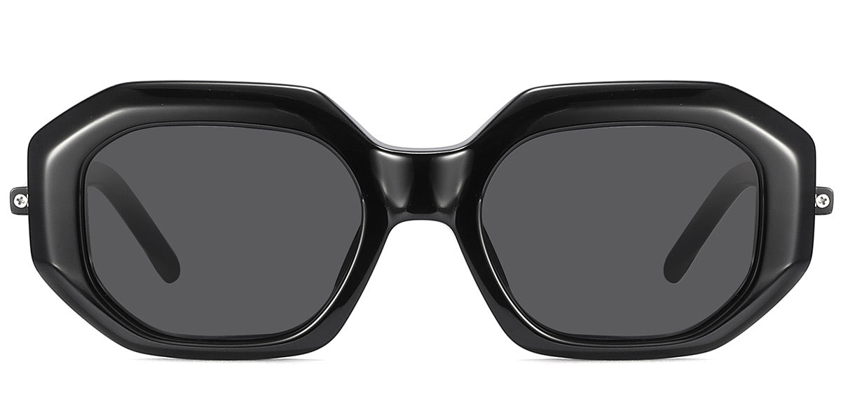 Hexagon Small Frame Sunglasses Polarized