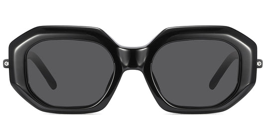 Hexagon Small Frame Sunglasses Polarized