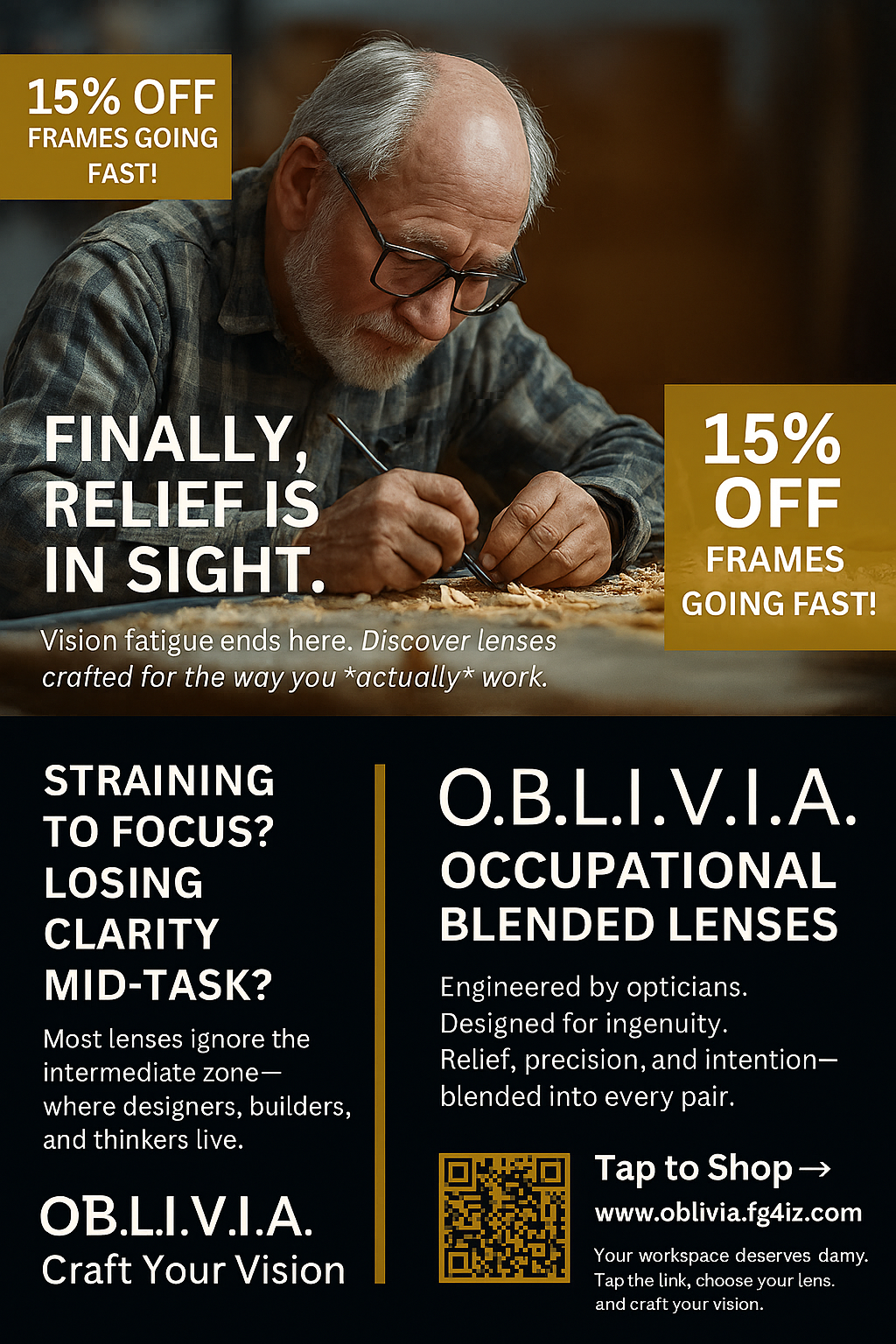 Occupational Blended Lenses for Intermediate Varied & Innovative Activity