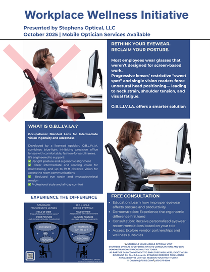 Occupational Blended Lenses for Intermediate Varied & Innovative Activity