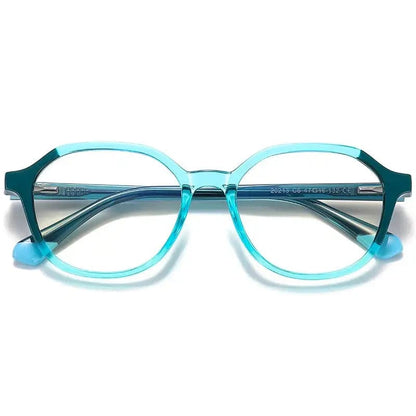 Kids Geometric Eyeglasses F3870