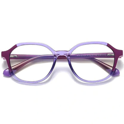 Kids Geometric Eyeglasses F3870