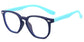 Kids Silica Gel Geometric Eyeglasses F2537