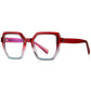 Geometric Eyeglasses F4042