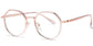 Geometric Eyeglasses f3491