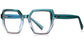 Geometric Eyeglasses F4042