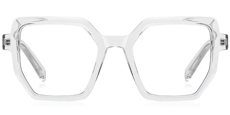 Geometric Eyeglasses F4042